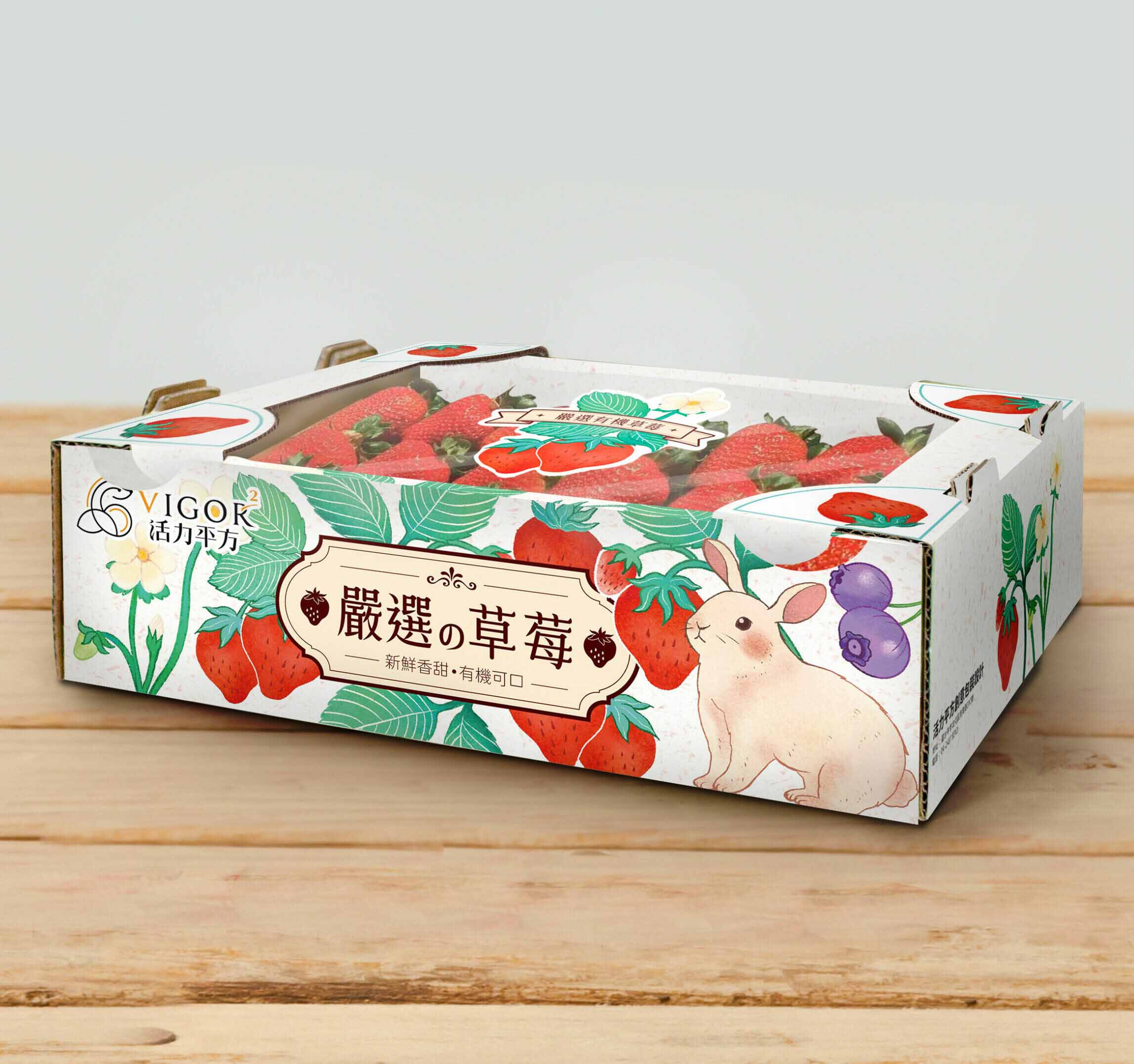 草莓公版禮盒